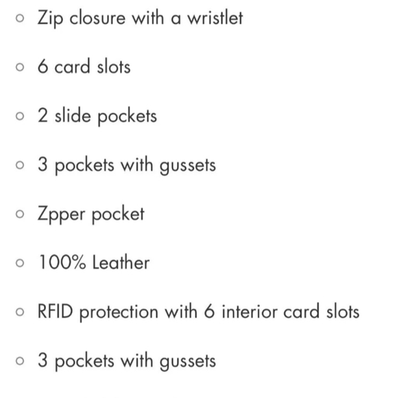 LODIS RFID Teal Green Leather New Wristlet Silver Zip Hardware - Picture 13 of 13